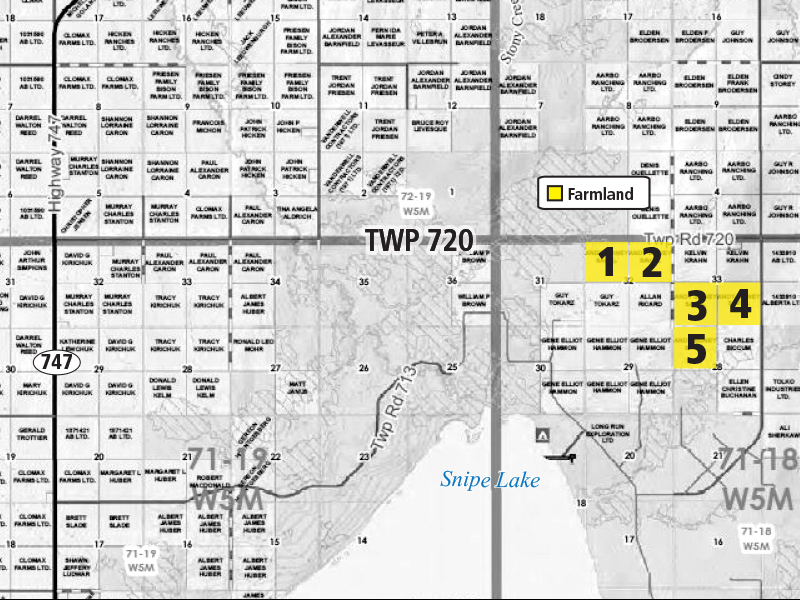 Agricultural real estate for sale near High Prairie, AB Ritchie Bros